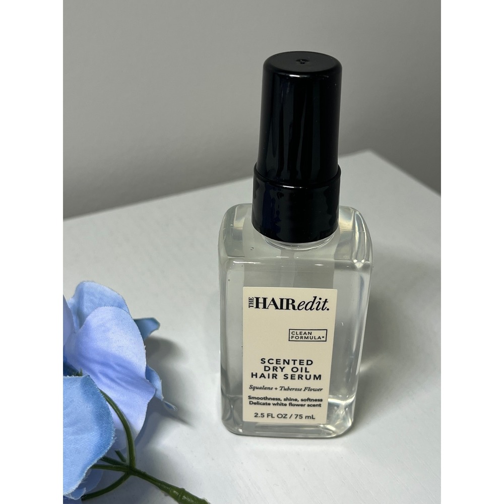 The‎ Hair Edit Scented Dry Oil Hair Serum Squalane Tuberose Flower 2.5 oz 75 ml